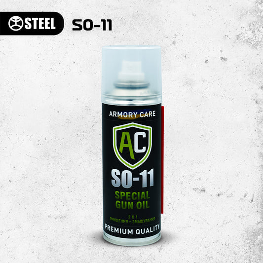 Мастило спеціальне лужне для догляду за зброєю "SO-11" ARMORY CARE 200 мл