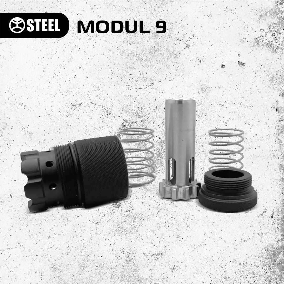 MODUL 9 для пістолетів з бустером 9х19мм з системою Браунінга