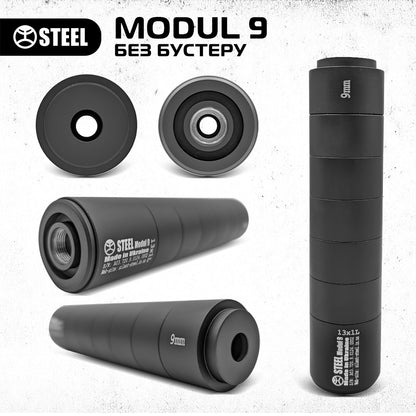 MODUL 9 for pistols with booster 9x19mm