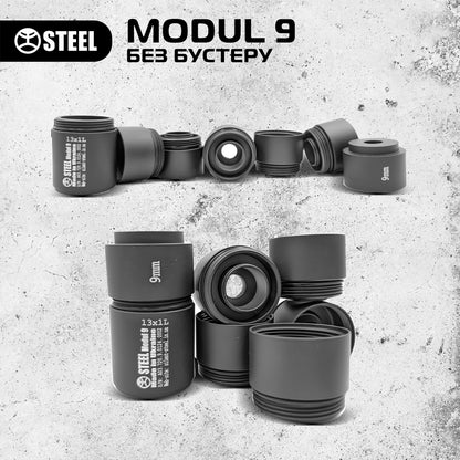 MODUL 9 for pistols with booster 9x19mm