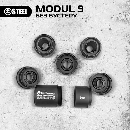 MODUL 9 for pistols with booster 9x19mm
