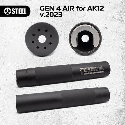 Саундмодератор STEEL GEN4 AIR for AK12 v.2023