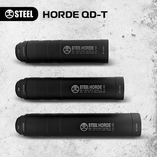 HORDE QD-T - quick-release titanium silencer