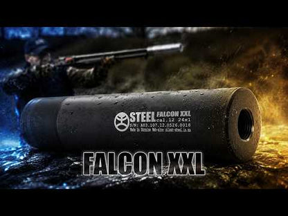 Саундмодератор STEEL FALCON 12 cal 24x1 (під adapter/choke*)