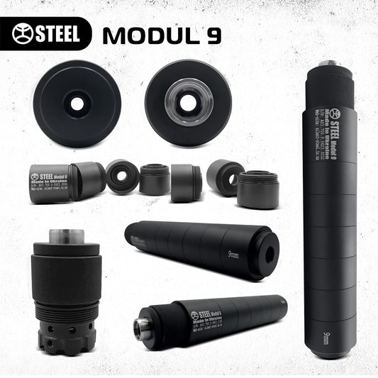 MODUL 9 for pistols with booster 9x19mm