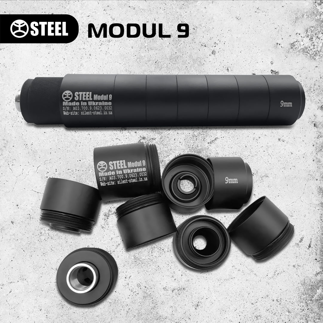 MODUL 9 for pistols with booster 9x19mm