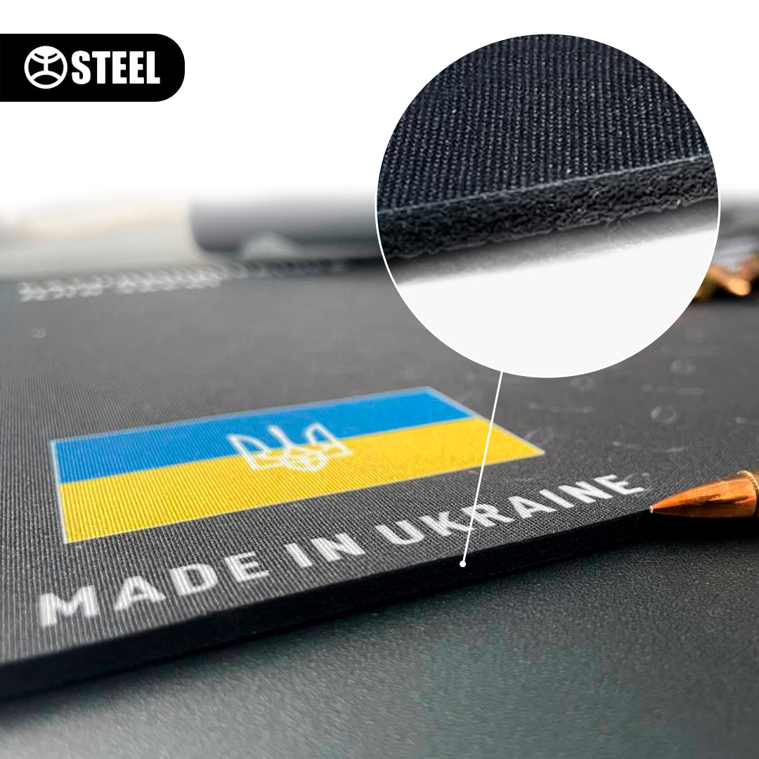 Фірмовий килимок ™ "STEEL" для чищення зброї