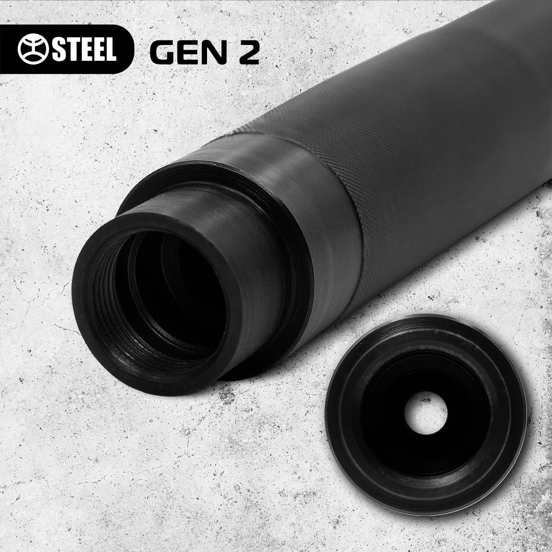 Gen 2 5.45 thread 24x1.5 (AK-74, AKSU, etc.) – STEEL загартований 